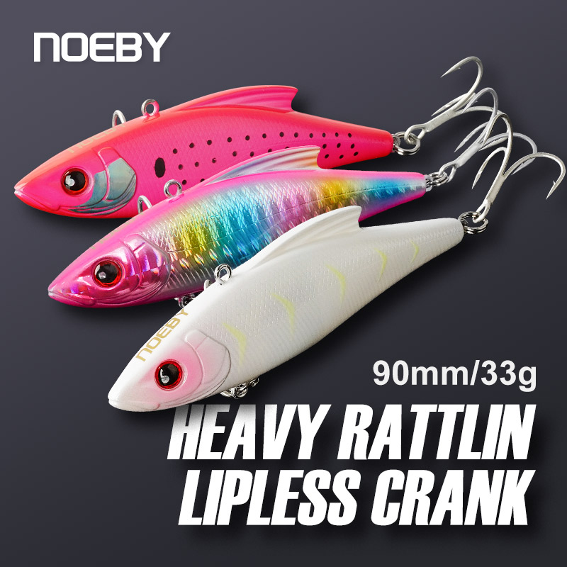 Fishing Lure Crankbait - Noeby 3 Pezzi 90mm 33g Esche