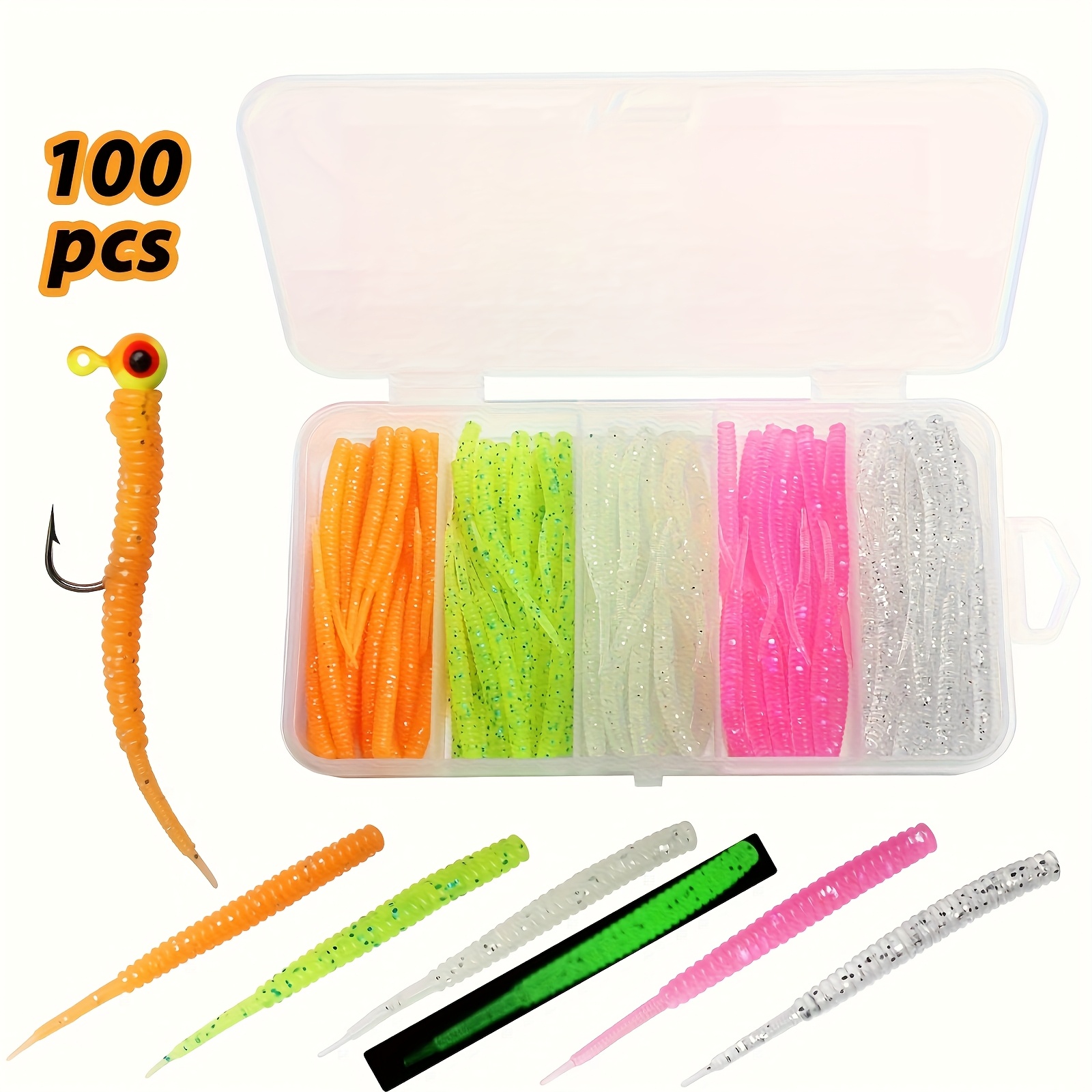 Fishing Lure Kit - Esche da pesca a coda d'ago